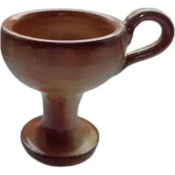 Vonná tyčinka Keramická kadidelnice s ouškem (Hnědá)