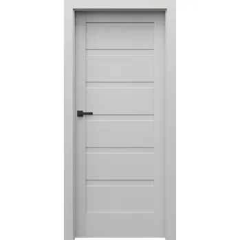 Interiérové dveře Porta Doors Interiérové dveře se zárubněmi Verte Home H0 Dekor: šedá, Šířka - orientace: 90 cm - pravé