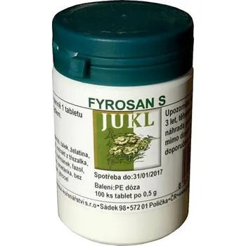 Přírodní produkt Jukl Fyrosan S