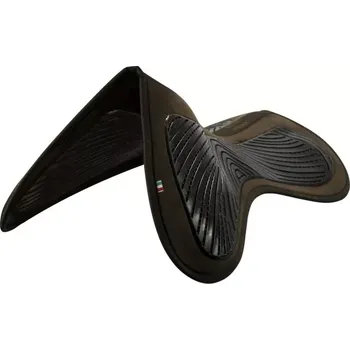 Jezdecké sedlo Hnědá tlumící dečka Close Contact Twin Sided Gel ACAVALLO (Hnědá tlumící dečka Close Contact Twin Sided Gel ACAVALLO)