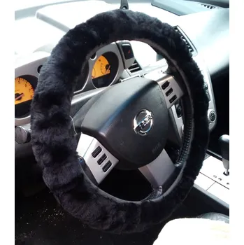 Potah na volant termo potah na volant beran černý potah volantu D-PVLKC - N