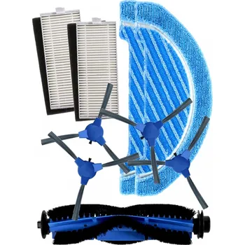 Sada příslušenství pro robotický vysavač Sada kartáčů a HEPA filtry pro CECOTEC Conga Titanium 1090/1790 9ks