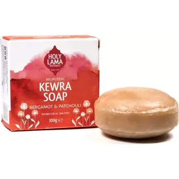 Mýdlo Holy Lama mýdlo s kokosovým olejem Kewra 100 g