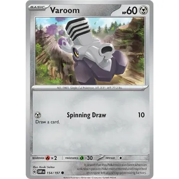 Sběratelská karetní hra Pokémon TCG Varoom 154/197