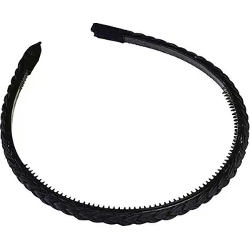 Čelenka Plastová čelenka cop - černá