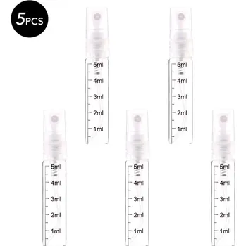 Sada lahviček s rozprašovačem - 5ml-5PCS-350852