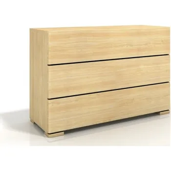 Ložnice ImportWorld Komoda Elisabeth 3S, borovice masiv (Barva dřeva: Přírodní)