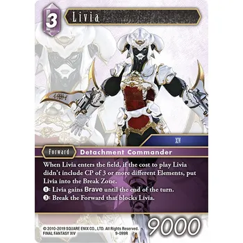 Sběratelská karetní hra Livia 9-099R - Opus IX Typ karty: Standard