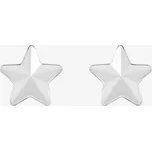 Preciosa náušnice z chirurgické oceli Virgo, český křišťál, krystal mat