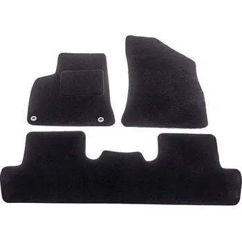autokoberec ACI textilní koberce pro PEUGEOT 5008, 9/09- černé (sada 3 ks)