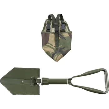 Rýč MFH BW Skládací rýč, 3-dílný, OD zelený, s použitým pláštěm