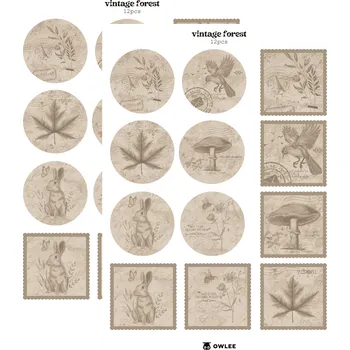 samolepka Samolepky Owlee – Vintage Forest