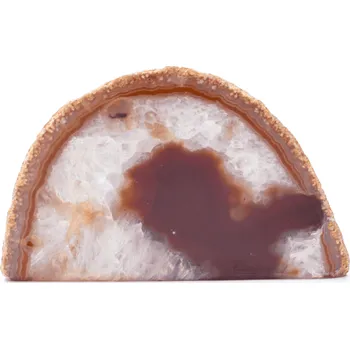 Přírodní kámen Milujeme Kameny Achát - řez - oranžovočervený CHO10 407643