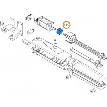 Pohon brány Came 88001-0209 elektrická brzda AXO 230V