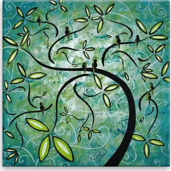 Obraz Obraz na plátně - Jarní záře - 40x40 cm - CZ výroba