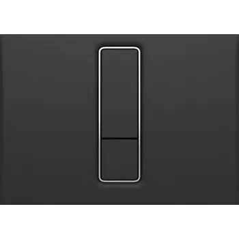 Splachovací tlačítko Ovládací tlačítko SANIT INEO BRIGHT Duroplast malé 202x145mm černé