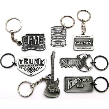 WILD SKIN Kovová, odlévaná klíčenka 2D