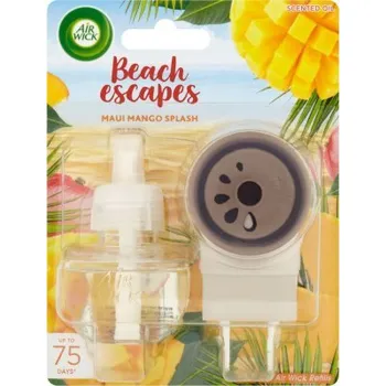 Osvěžovač vzduchu Air Wick Electric strojek plus náplň Paradise Island Mango Peach 19 ml