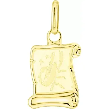 Přívěsek KLENOTY BUDÍN Zlatý přívěsek na pergamenu s gravírováním - znamení ŠTÍR 585/0,37gr GUPYN-43091 MALY Zlatá
