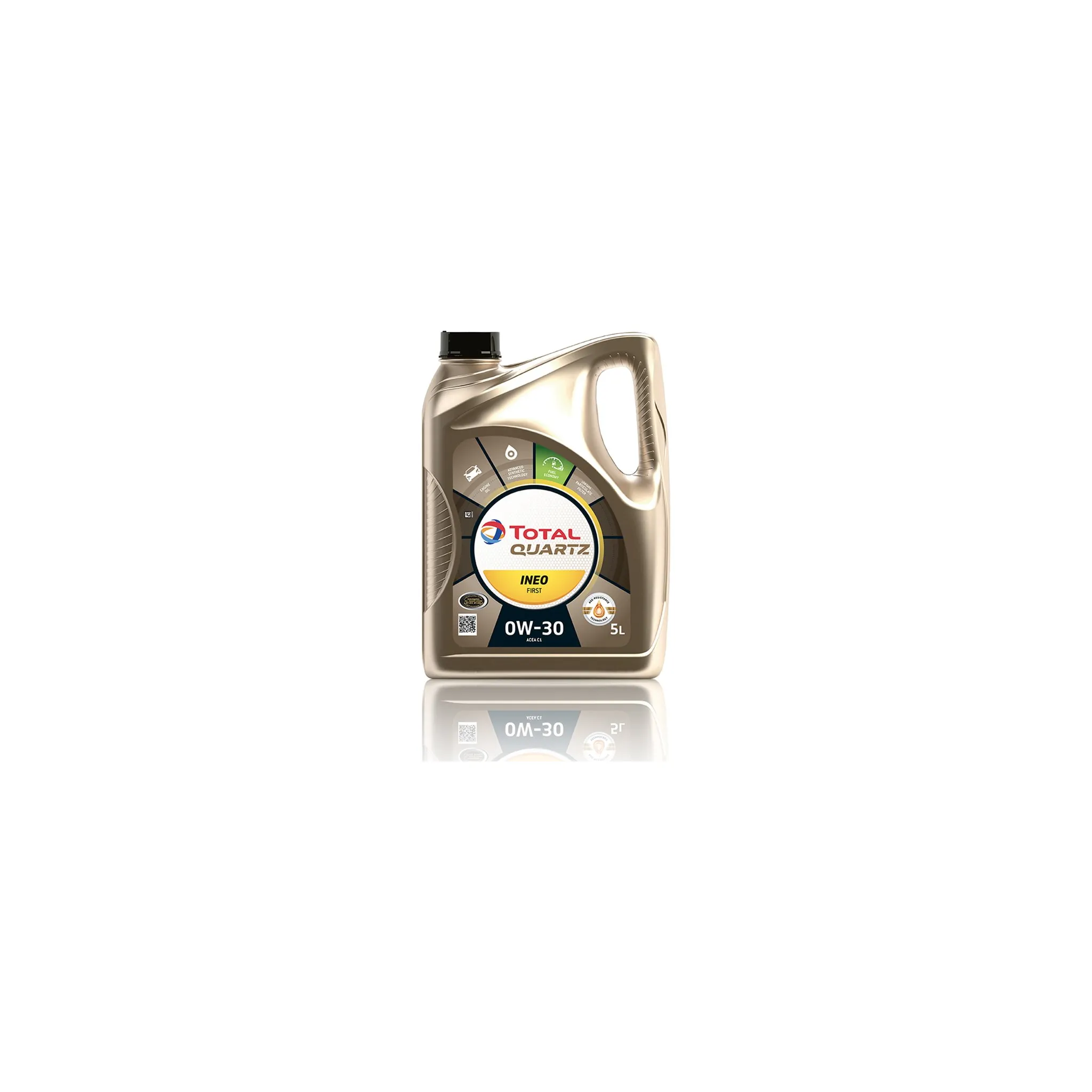 Fotografie 4 - Motorový olej TOTAL Quartz Ineo First 0W-30 5 l