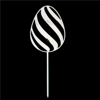 Velikonoční dekorace IDARY Velikonoční zápich 23x8,5cm - kraslice