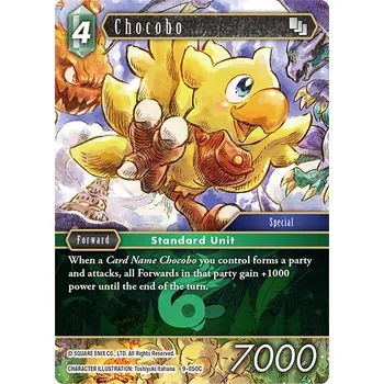Sběratelská karetní hra Chocobo 9-050C - Opus IX Typ karty: Standard
