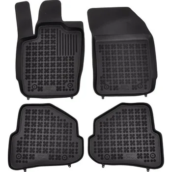 autokoberec ACI AUDI A1 10- gumové koberečky černé s vyšším okrajem (sada 4 ks)