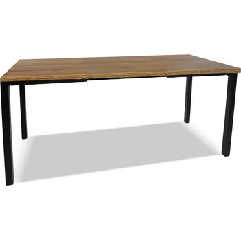 Konferenční stolek Moderní stoly Jídelní stůl TRANSFOR masiv dub/hliník, ROZKLÁDACÍ