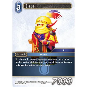 Sběratelská karetní hra Gogo 9-107C - Opus IX Typ karty: Standard