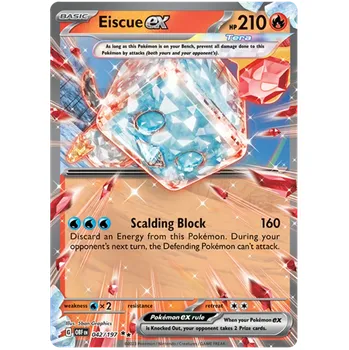Sběratelská karetní hra Pokémon TCG Eiscue Ex 042/197