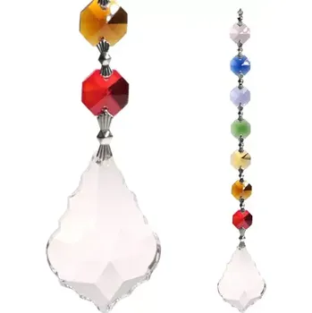 Okenní dekorace Křišťálový ověs Čakra Harmonie 20 cm