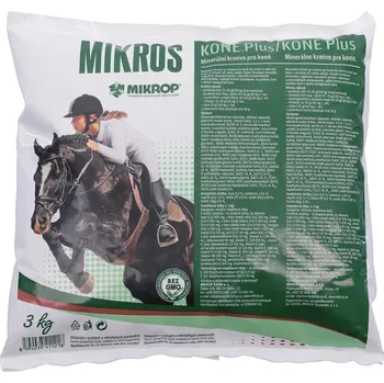 Krmivo pro koně Mikros Koně Plus Organické minerály 3kg