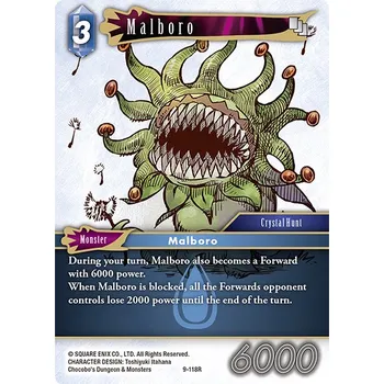 Sběratelská karetní hra Malboro 9-118R - Opus IX Typ karty: Standard