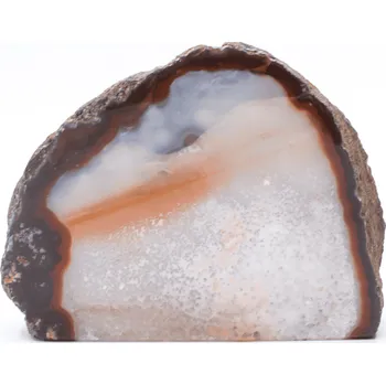 Přírodní kámen Milujeme Kameny Achát - řez - oranžovočervený CHO7 407640