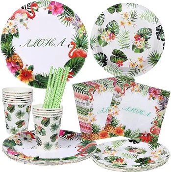 Party dekorace Party papírové nádobí 69 ks