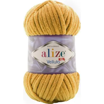 Příze Příze Velluto 002 – hořčice