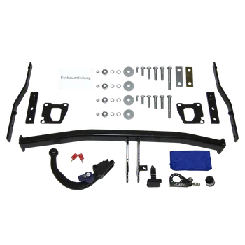 Tažné zařízení Brink tažné zařízení Odnímatelné tažné rameno zasunuté diagonálně zespodu - RENAULT MEGANE II