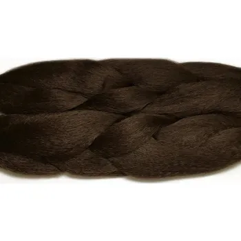 Příčesek Queen 100% jumbo braid - Queen: Jumbo Braid (85g) a DELUXE (55g) Barva: 8 (cold brown, studená hnědá), Značka: Queen: DELUXE (55g), Materiál: 100% KanekalonⓇ