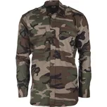 Mil-tec Ripstop košile s dlouhým rukávem, woodland