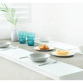 prostírání Prostírání pletené PVC 1 kus - běhoun - béžová