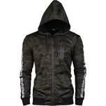 Mil-tec Training mikina s kapucí, woodland