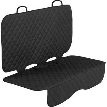 Ochranný autopotah Caretero Prošívaná ochranná podložka do automobilu 127 x 125 cm černá