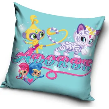 Povlak na dekorativní polštářek Povlak na polštářek Shimmer and Shine Tala a Nahal