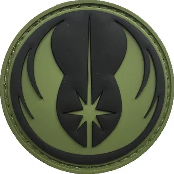 Nášivka WARAGOD Jedi Order PVC nášivka, zelená