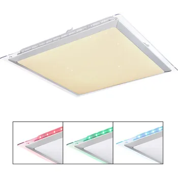 Globo 48380RGB | RENA stropní svítidlo | LED | 30W | dálkové ovl. | Š: 44,5 cm |