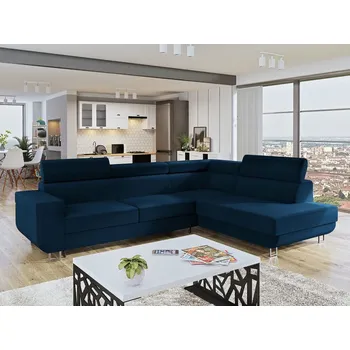 Sedací souprava Rohová sedací souprava s nastavitelnými opěrkami hlavy Antrodem, Potah: Manila 26, Strana: pravá MIRJAN 5903211040108