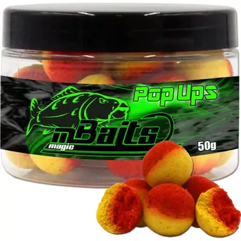 Boilies Dvoubarevný Pop Up Ananas 16mm (Krásně vonící Popky)