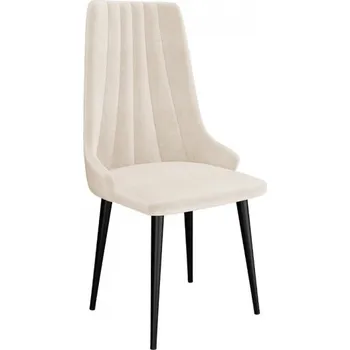 Moderní čalouněná židle ST93, Barva: černá, Potah: Magic Velvet 2250 MIRJAN 5903211142277