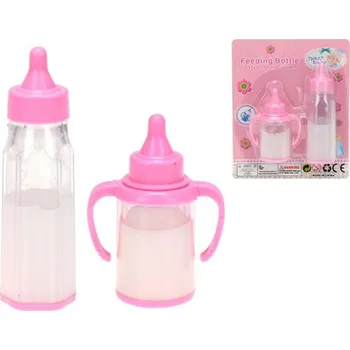 Panenka Lahvičky s mlékem pro panenky 2 ks, 12cm