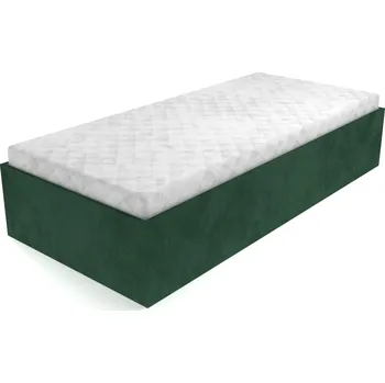 Postel Válenda Adéla tmavě zelená s úložným prostorem